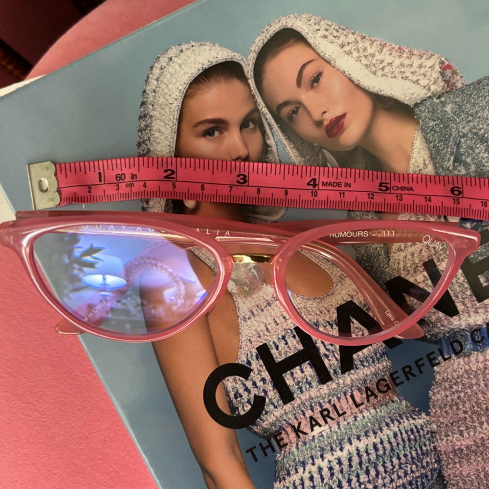 Quay Eyeglasses- Pink - Picture 6 of 7